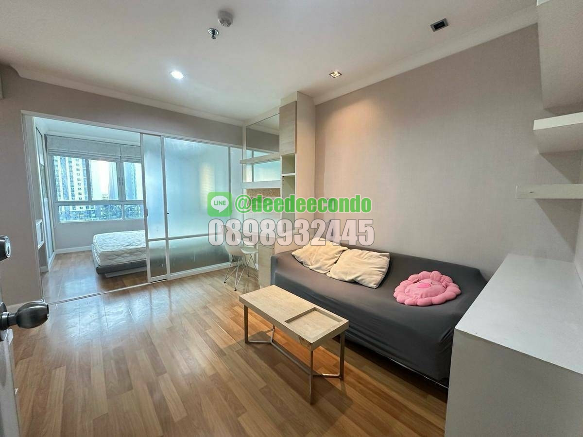 For RentCondoRama9, Petchburi, RCA : Rent 1bed Building 17Fl Lumpini Place Rama9 Condo 14,000 baht