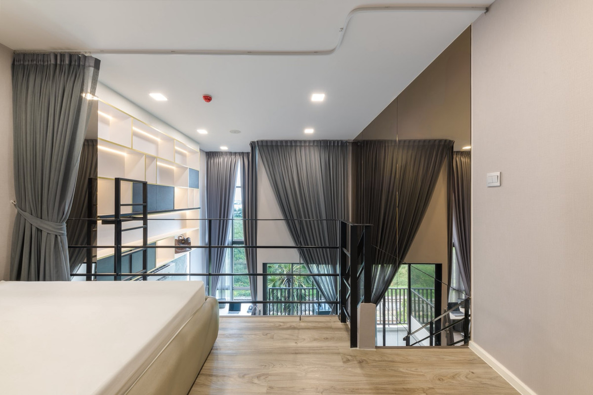 For RentCondoPhutthamonthon, Salaya : ⭐️ Kave Mutant Salaya ⭐️ 1 bedroom, 34 sq m. Furniture and electrical appliances are ready to move in.