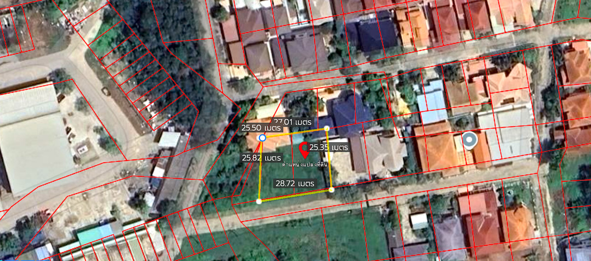 For SaleLandNakhon Sawan : Selling cheap! Land 187 sq m (2 adjacent plots), Rim Ping Niwet Project, Nakhon Sawan, only 2.4 million baht, average of 10,000 baht per sq m, prime location near the Ping River.