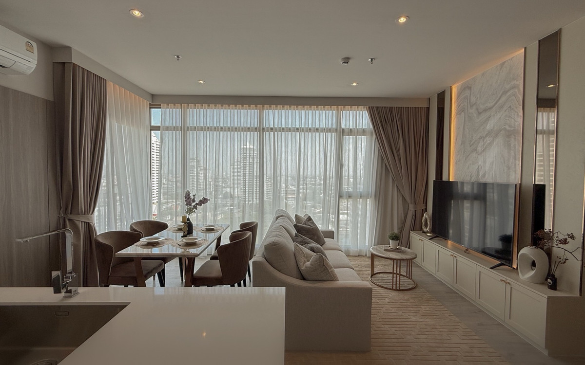 For RentCondoSukhumvit, Asoke, Thonglor : 85K✨| BRAND NEW 2 bedrooms unit for rent! 📍Rhythm Ekkamai Estate 🔥