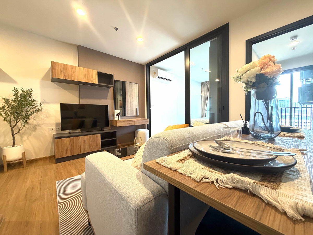 CondoLadprao, Central Ladprao : The line vibe for rent/sale, 1 bedroom, new, first move in Complete as seen