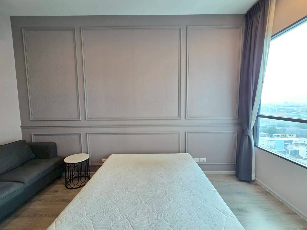 For RentCondoRamkhamhaeng, Hua Mak : PFD-08015 For rent, Knightsbridge Collage Ramkhamhaeng, studio 23 sq m., 16th floor, near MRT Lam Sali.