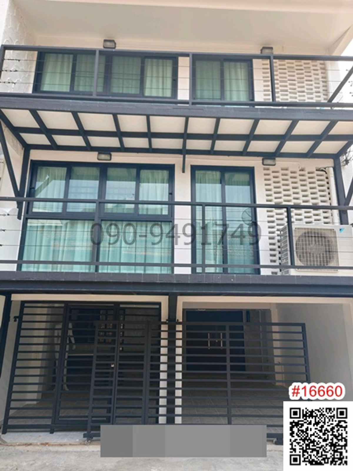 For RentTownhomeVipawadee, Don Mueang, Lak Si : For rent, 3-story townhome, Soi Vibhavadi Rangsit 58, suitable for living + home office.