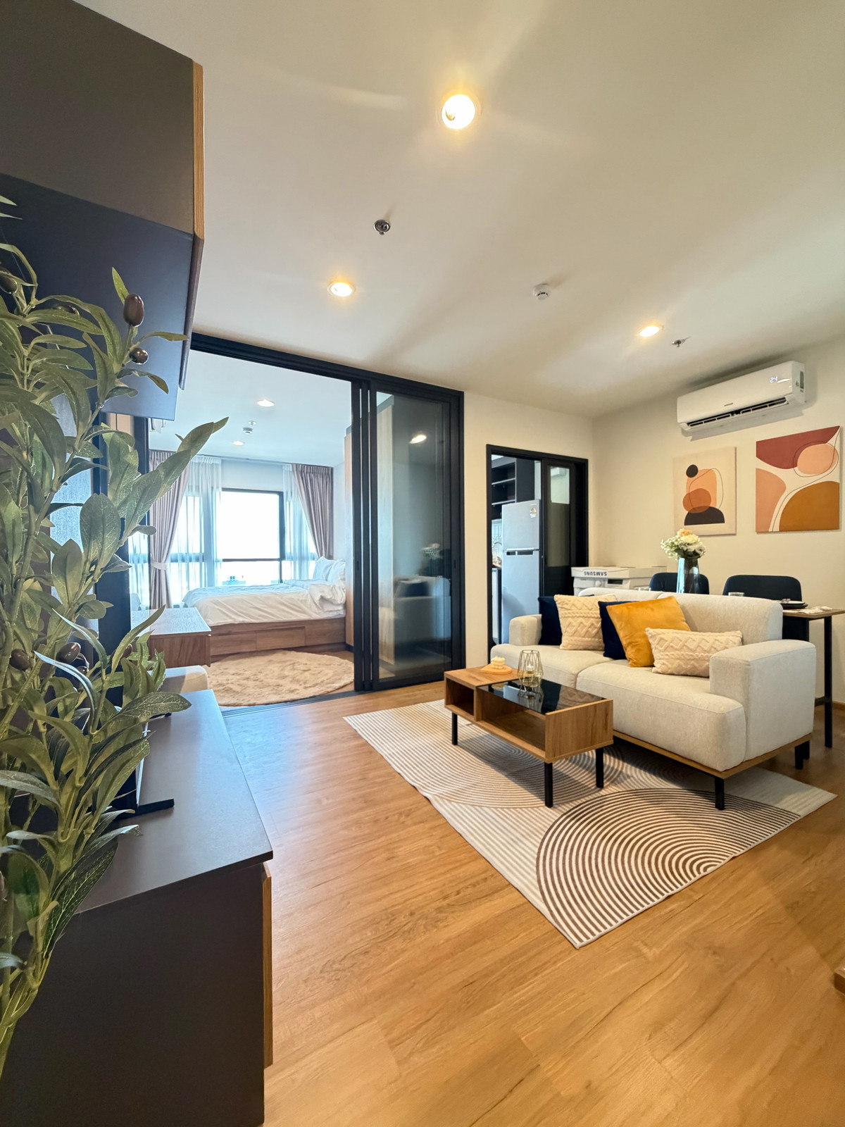 CondoLadprao, Central Ladprao : The line vibe for rent/sale, 1 bedroom, new, first move in Complete as seen