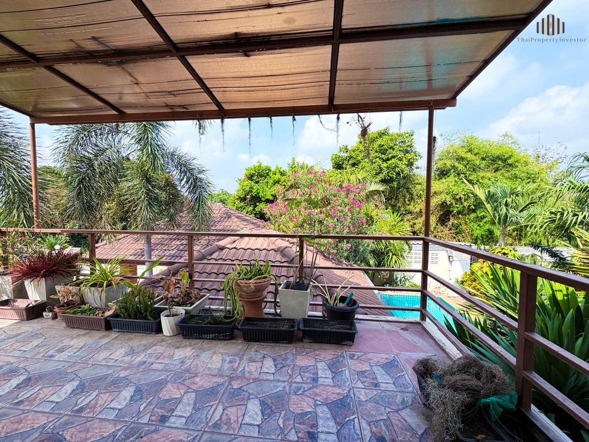 For SaleHouseRatchaburi : House for Sale in Ban Pong, Ratchaburi – 100 sq.wah with 6×8 m Swimming Pool – Reduced to THB 7M