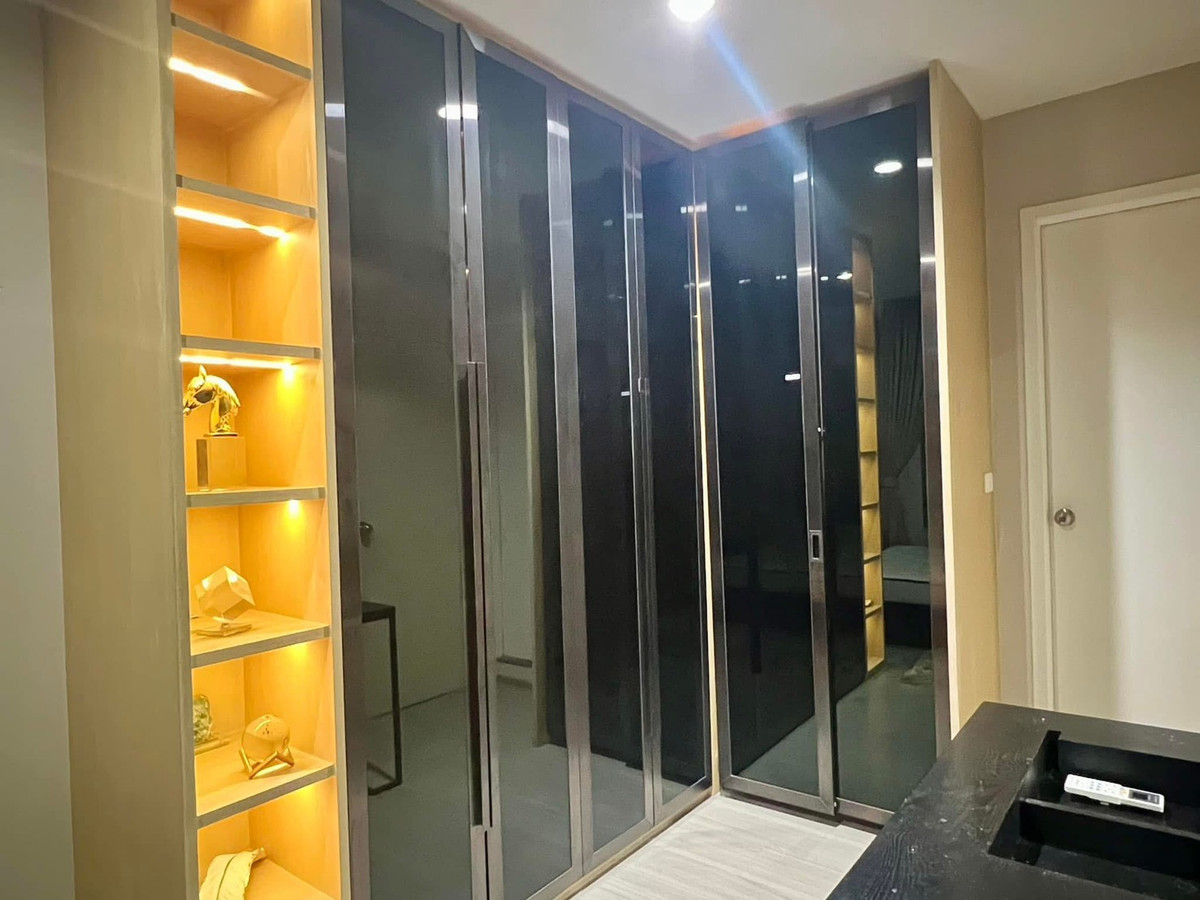 For RentCondoThaphra, Talat Phlu, Wutthakat : ⭐️ Aspire Sathorn - Ratchaphruek ⭐️ 2 bedrooms, 1 bathroom, 29th floor, corner room with electrical appliances and complete furniture.