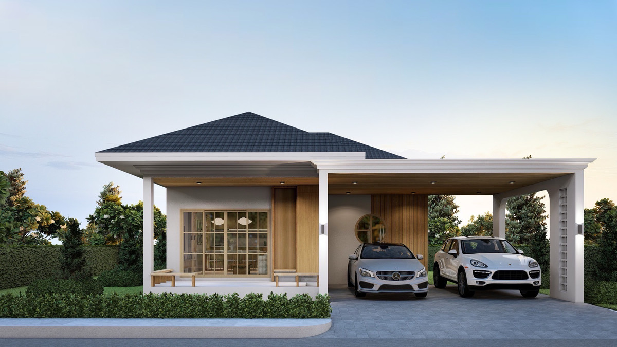 ขายบ้านระยอง : ขายบ้านเดี่ยว มินิมอลสไตล์ 