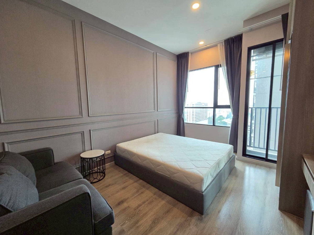 ให้เช่าคอนโดรามคำแหง หัวหมาก : PFD-08015 ให้เช่า Knightsbridge Collage Ramkhamhaeng สตูดิโอ 23 ตรม. ชั้น 16 ใกล้ MRT ลำสาลี