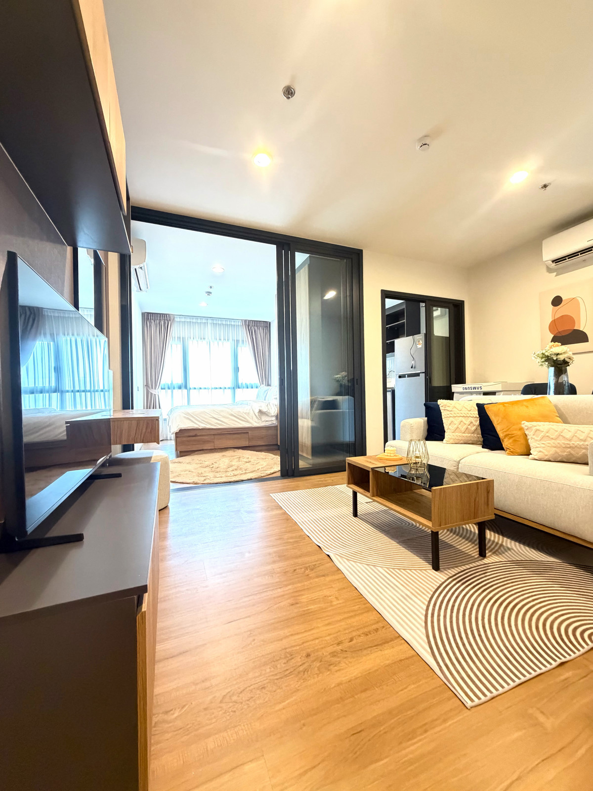 CondoLadprao, Central Ladprao : The line vibe for rent/sale, 1 bedroom, new, first move in Complete as seen