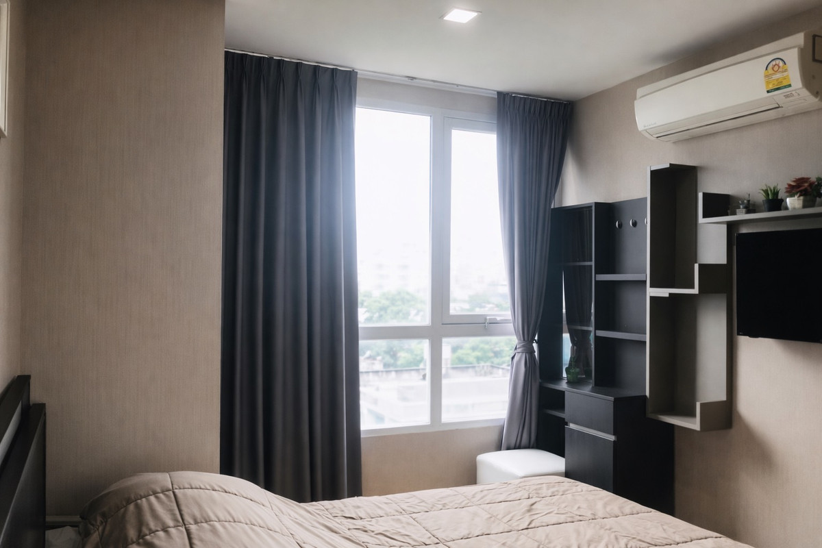 For RentCondoOnnut, Udomsuk : 🔥 For Rent | Mayfair Place Sukhumvit 64, large corner room, very rare in the project.