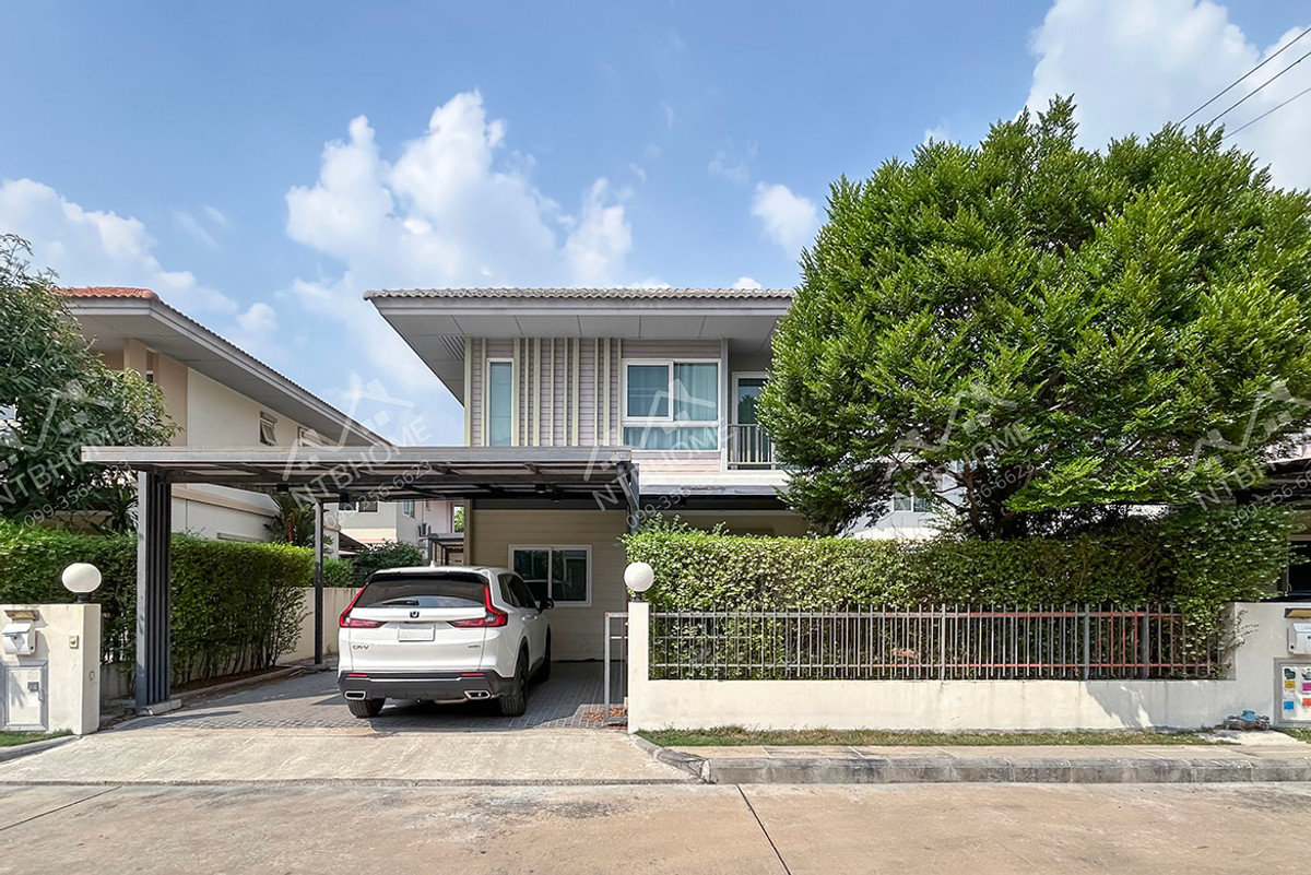 For SaleHousePhutthamonthon, Salaya : Kanasiri Salaya-Pinklao Completely added and ready to move in. Near Mahidol University, Salaya