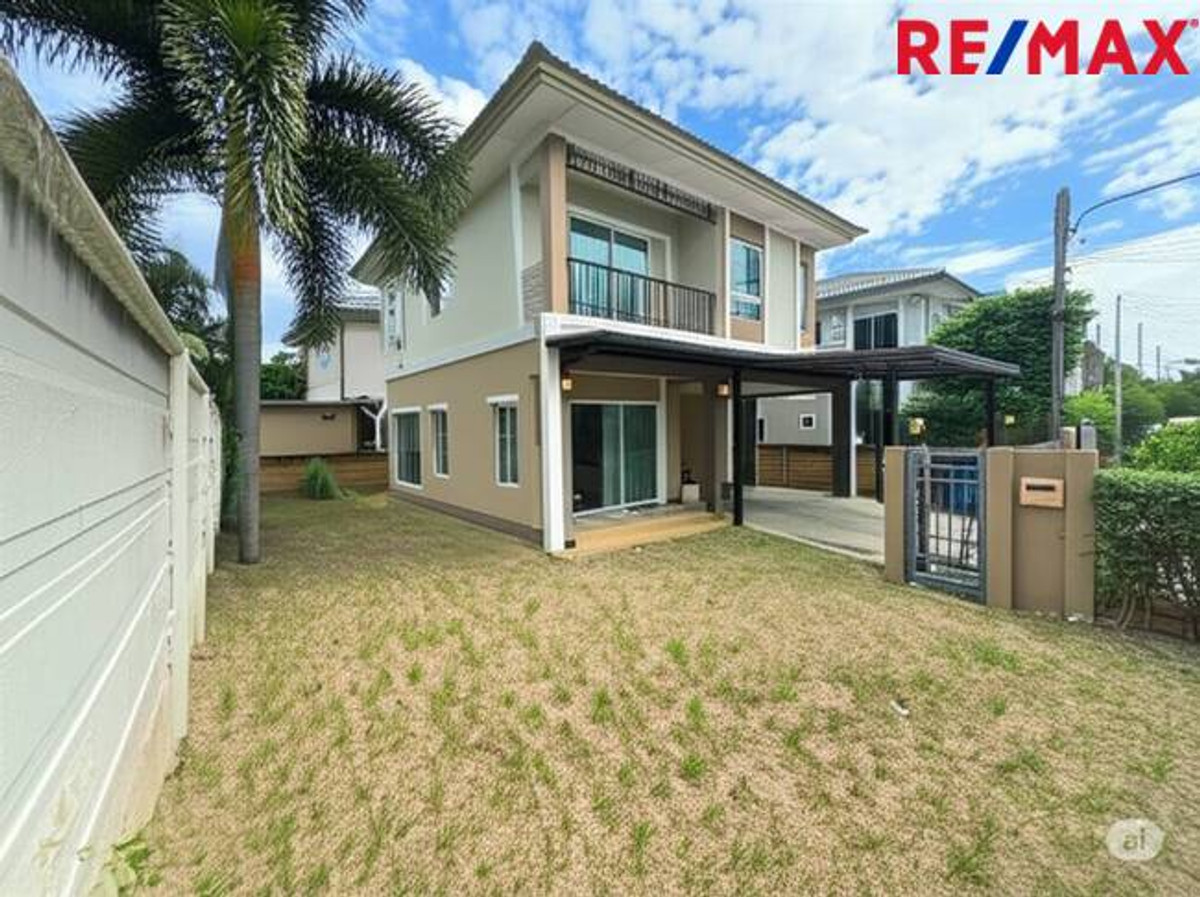 For SaleHousePathum Thani,Rangsit, Thammasat : Single house, Passorn Prestige Rangsit, Khlong 2, near Future Park Rangsit. Next to the main road Rangsit-Nakhon Nayok (not entering the alley)