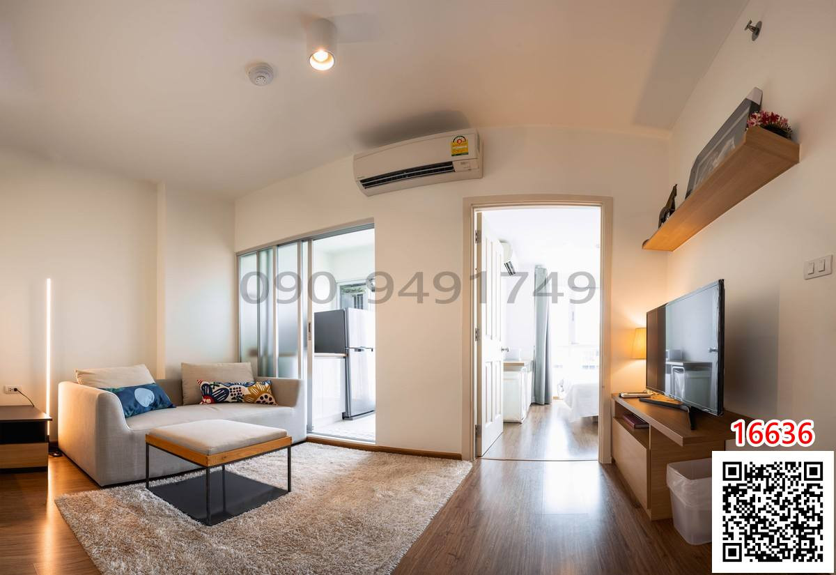 ให้เช่าคอนโดบางซื่อ วงศ์สว่าง เตาปูน : เช่า คอนโด U-Delight @ Bangson Station ติดรถไฟฟ้า MRT บางซ่อน