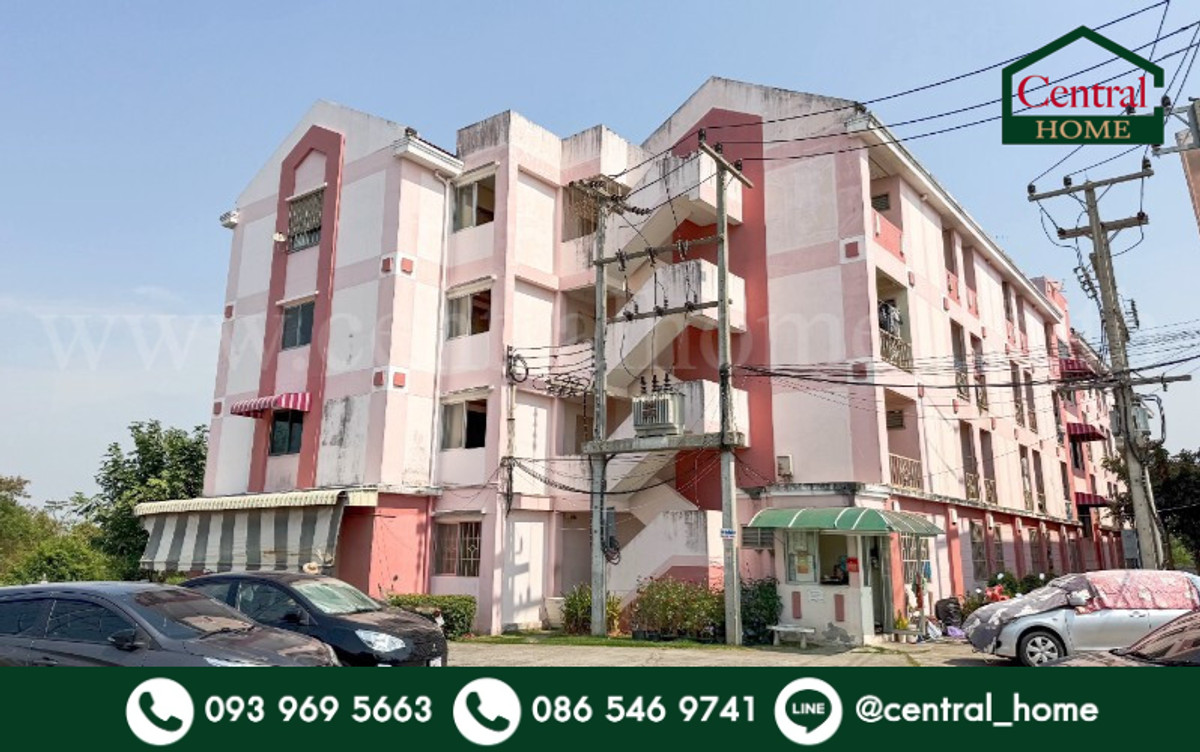 For SaleCondoAyutthaya : Condo Phongthong Tower, corner room, cheap price, near Hi-Tech Industrial Estate.