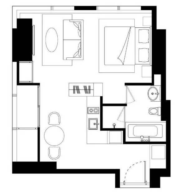 For RentCondoSukhumvit, Asoke, Thonglor : 🔥For Rent Now🔥 LA CLEF Executive Studio, 44 ​​sq.m., 150 meters from BTS Thonglor. Beautiful room, ready to move in + Free Wi-fi + Cleaning 3 times/week + Pets allowed (Promotional price until March 31, 2026)