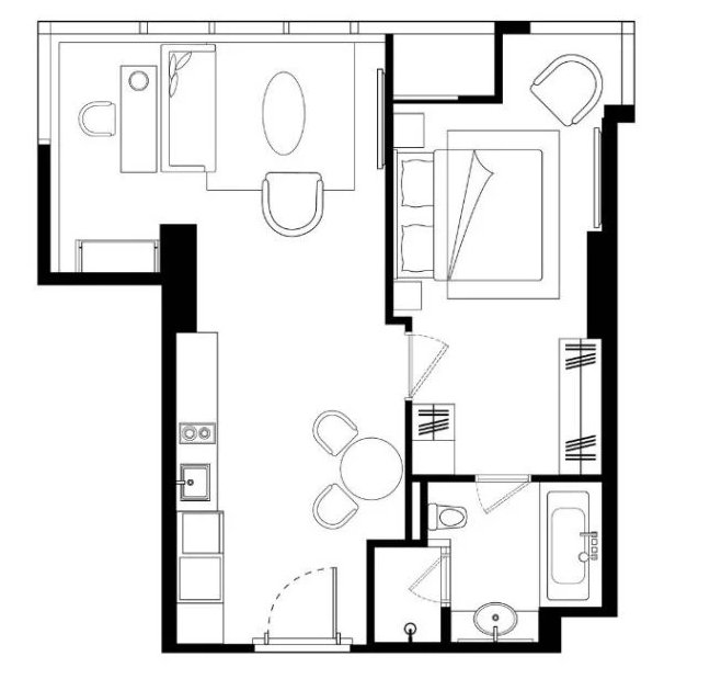 For RentCondoSukhumvit, Asoke, Thonglor : 🔥For Rent Now🔥 LA CLEF One-Bedroom Executive, 58 sq.m., 150 meters from BTS Thonglor. Beautiful unit, ready to move in + Free Wi-fi + Cleaning 3 times/week + Pets allowed.