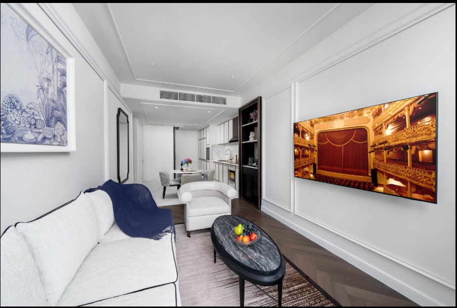 ให้เช่าคอนโดสุขุมวิท อโศก ทองหล่อ : 🔥ให้เช่าด่วน🔥LA CLEF Two - Bedroom Executive 88 ตร.ม. ใกล้ BTS ทองหล่อ 150 เมตร ห้องสวยพร้อมเข้าอยู่ + ฟรี Wi-fi + ทำความสะอาด 3 ครั้ง/สัปดาห์ + เลี้ยงสัตว์ได้