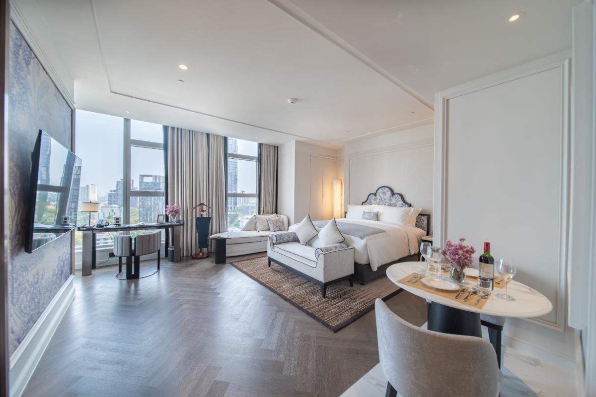 For RentCondoSukhumvit, Asoke, Thonglor : 🔥For Rent Now🔥 LA CLEF Executive Studio, 44 ​​sq.m., 150 meters from BTS Thonglor. Beautiful room, ready to move in + Free Wi-fi + Cleaning 3 times/week + Pets allowed (Promotional price until March 31, 2026)