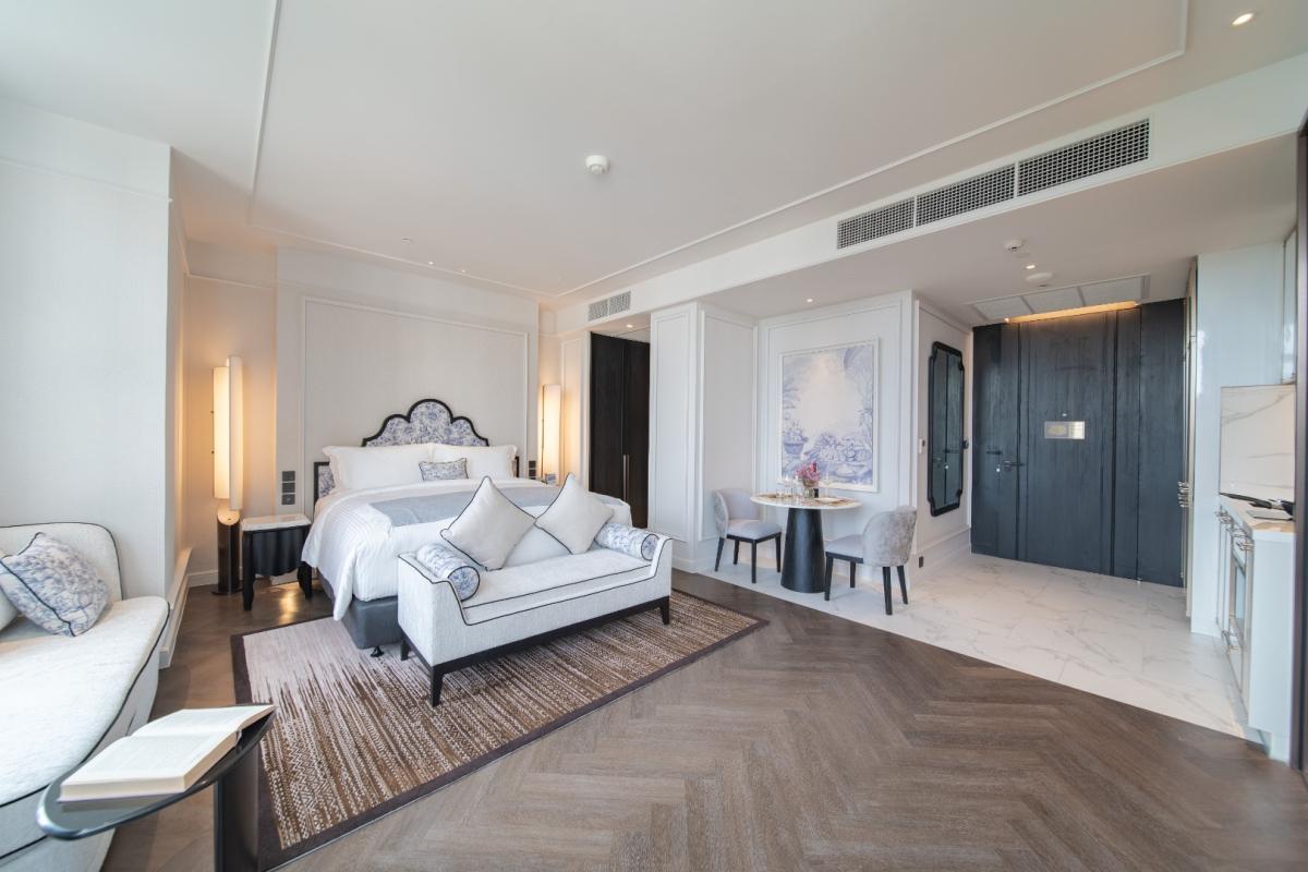 For RentCondoSukhumvit, Asoke, Thonglor : 🔥For Rent Now🔥 LA CLEF Executive Studio, 44 ​​sq.m., 150 meters from BTS Thonglor. Beautiful room, ready to move in + Free Wi-fi + Cleaning 3 times/week + Pets allowed (Promotional price until March 31, 2026)