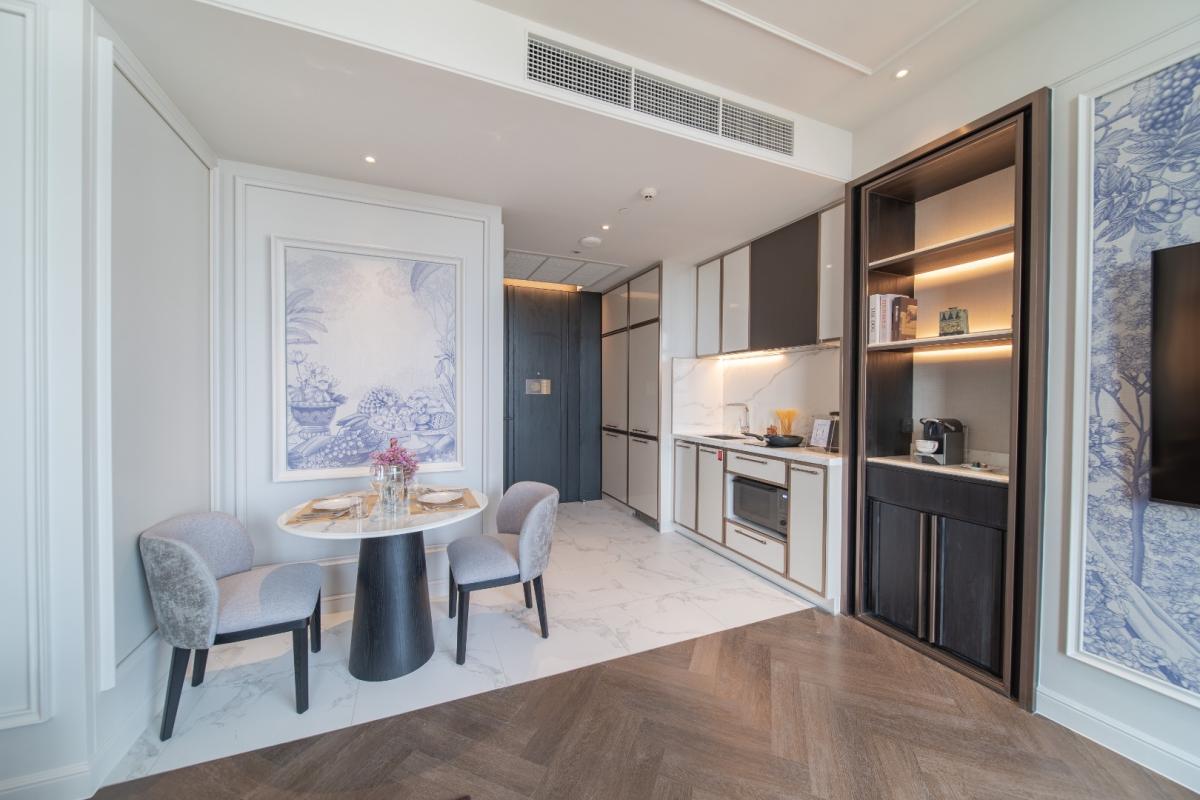 For RentCondoSukhumvit, Asoke, Thonglor : 🔥For Rent Now🔥 LA CLEF Executive Studio, 44 ​​sq.m., 150 meters from BTS Thonglor. Beautiful room, ready to move in + Free Wi-fi + Cleaning 3 times/week + Pets allowed (Promotional price until March 31, 2026)