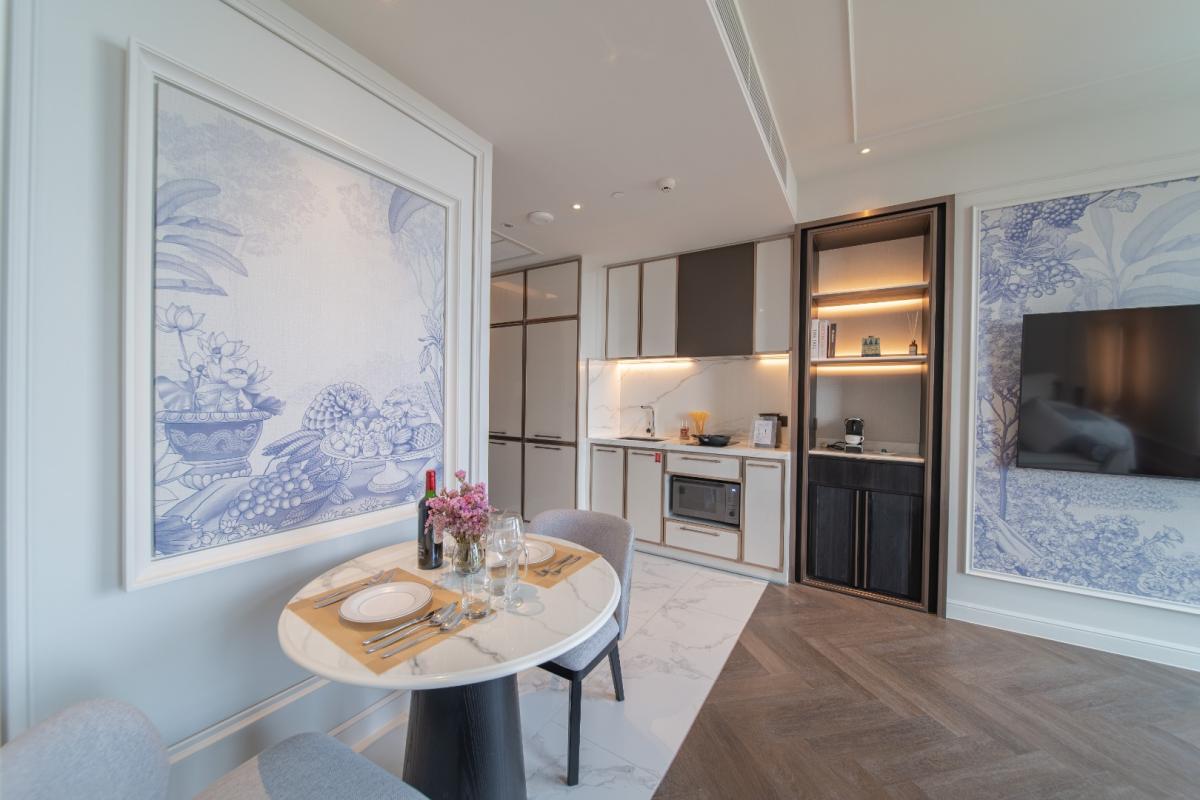 For RentCondoSukhumvit, Asoke, Thonglor : 🔥For Rent Now🔥 LA CLEF Executive Studio, 44 ​​sq.m., 150 meters from BTS Thonglor. Beautiful room, ready to move in + Free Wi-fi + Cleaning 3 times/week + Pets allowed (Promotional price until March 31, 2026)