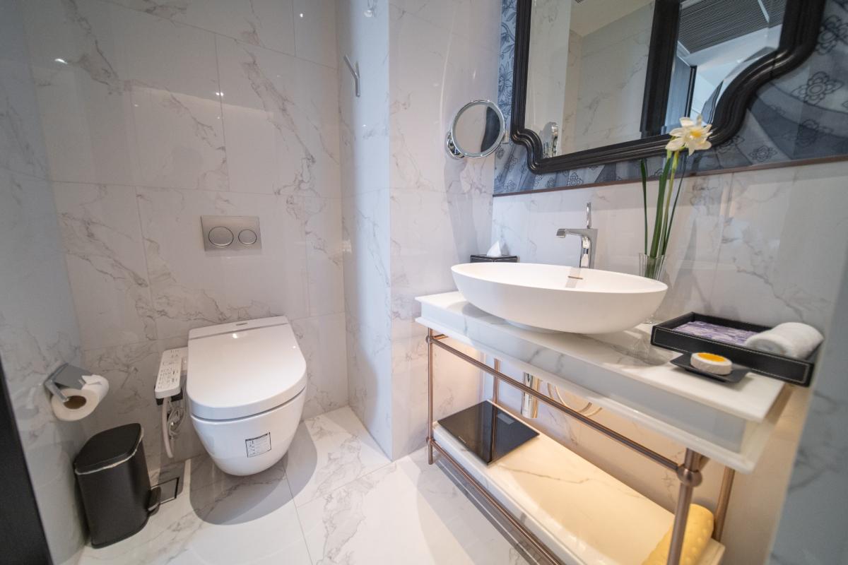 For RentCondoSukhumvit, Asoke, Thonglor : 🔥For Rent Now🔥 LA CLEF Executive Studio, 44 ​​sq.m., 150 meters from BTS Thonglor. Beautiful room, ready to move in + Free Wi-fi + Cleaning 3 times/week + Pets allowed (Promotional price until March 31, 2026)