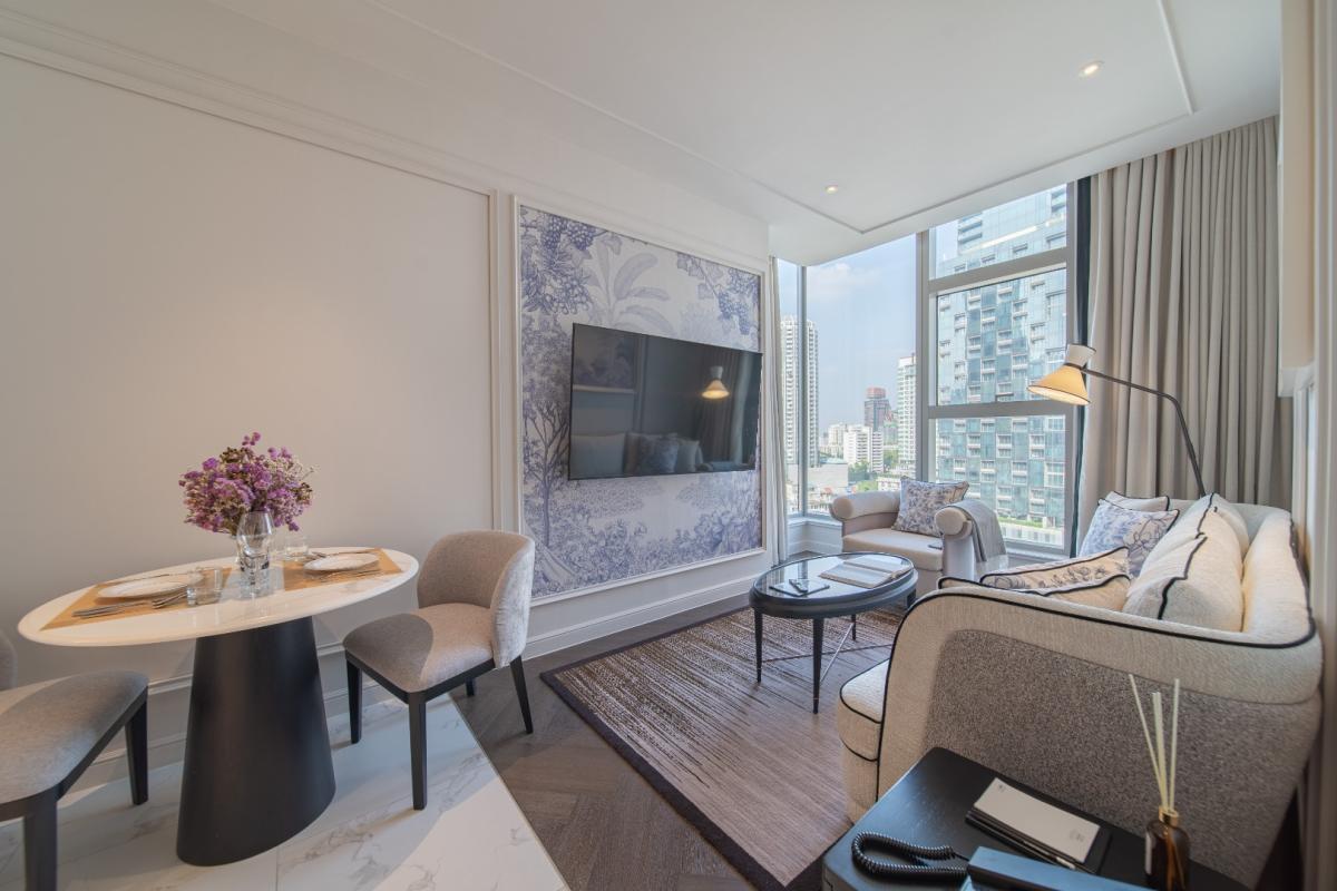 ให้เช่าคอนโดสุขุมวิท อโศก ทองหล่อ : 🔥ให้เช่าด่วน🔥LA CLEF One - Bedroom Deluxe 52 ตร.ม. ใกล้ BTS ทองหล่อ 150 เมตร ห้องสวยพร้อมเข้าอยู่ + ฟรี Wi-fi + ทำความสะอาด 3 ครั้ง/สัปดาห์ + เลี้ยงสัตว์ได้