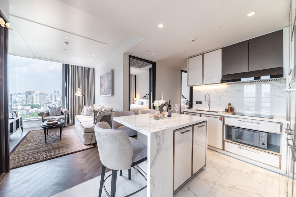 ให้เช่าคอนโดสุขุมวิท อโศก ทองหล่อ : 🔥ให้เช่าด่วน🔥LA CLEF Two - Bedroom Suite 65 ตร.ม. ใกล้ BTS ทองหล่อ 150 เมตร ห้องสวยพร้อมเข้าอยู่ + ฟรี Wi-fi + ทำความสะอาด 3 ครั้ง/สัปดาห์ + เลี้ยงสัตว์ได้