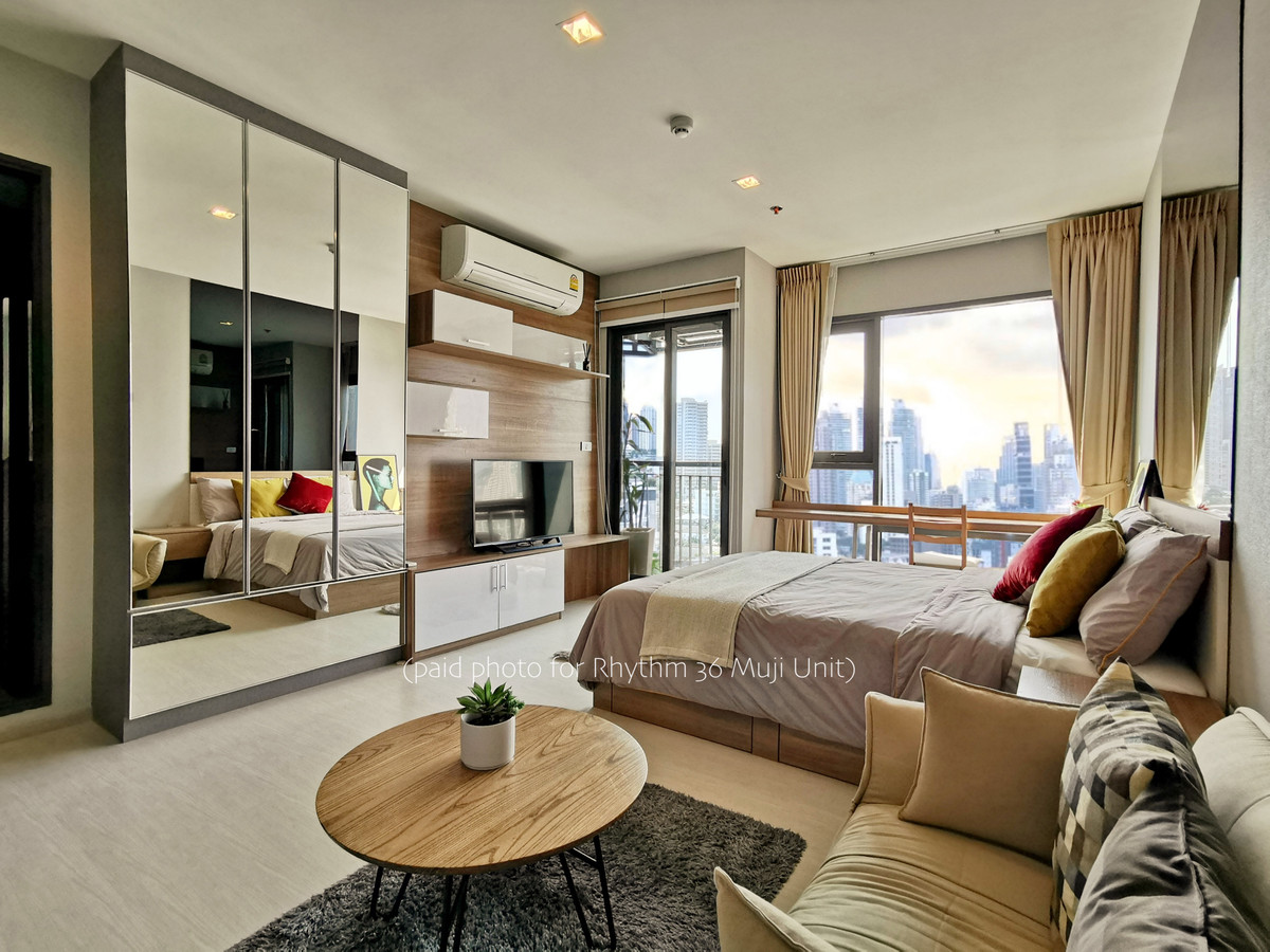 คอนโดสุขุมวิท อโศก ทองหล่อ : 🌟เจ้าของ | Muji Studio @ BTS ทองหล่อ 📍 Rhythm สุขุมวิท 36–38 | 💼 ให้ผลตอบแทนสูง | 🌆 ทำเลศักยภาพ