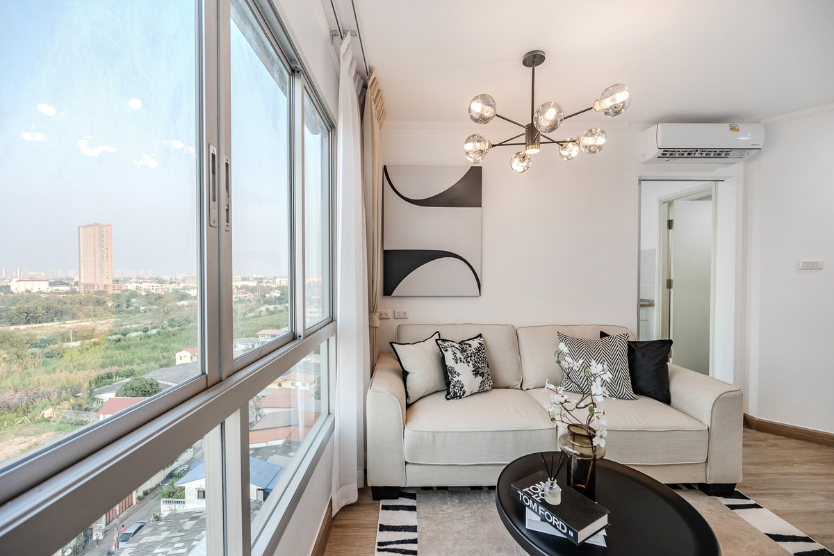 For SaleCondoChaengwatana, Muangthong : Lumpini Ville Chaengwatthana - Pakkret / 1 Bedroom Plus (FOR SALE), Lumpini Ville Chaengwatthana - Pakkret / 1 Bedroom Plus (For Sale) AMP015