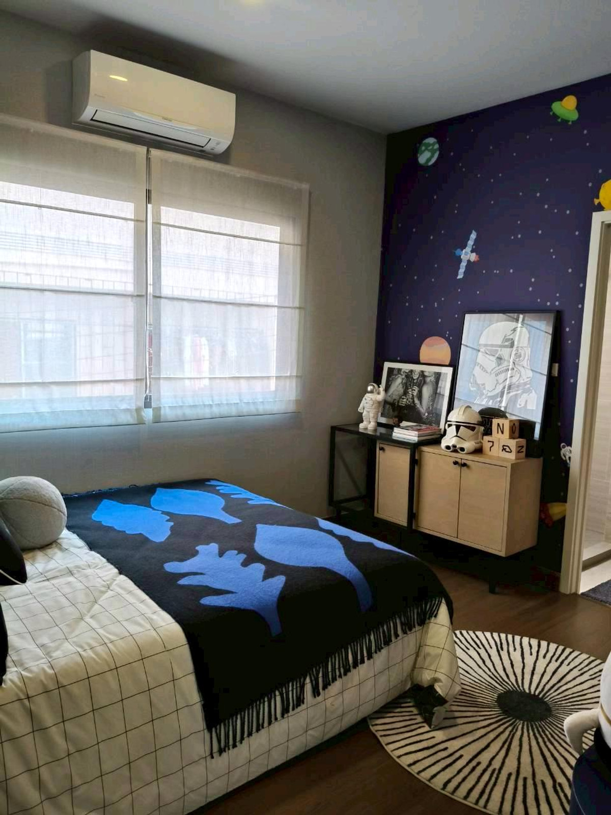 For SaleSamut Prakan,Samrong : The house is decorated and ready to move in. Semi-detached house, detached house function Grand Britannia Bangna-Suvarnabhumi