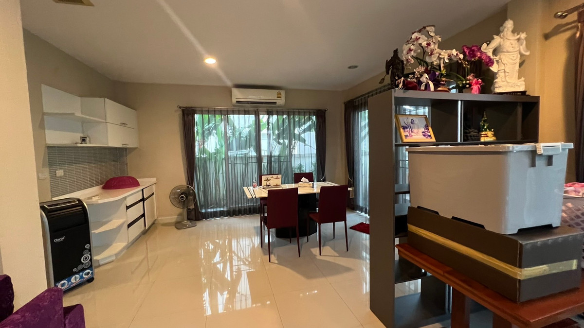 For SaleHouseNawamin, Ramindra : Detached house for sale, urgent! ✨ Bangkok Boulevard Ramintra 3 ✨ 3 bedrooms, 4 bathrooms, fully furnished and equipped with appliances.