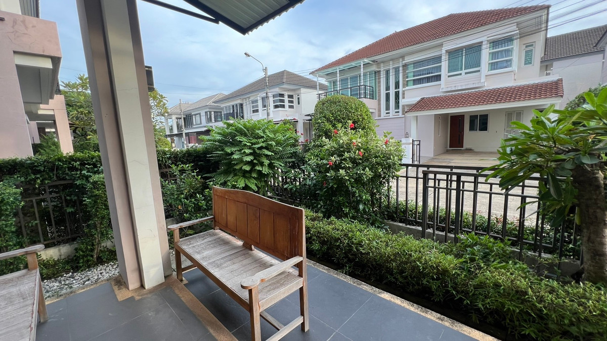 For SaleHouseNawamin, Ramindra : Detached house for sale, urgent! ✨ Bangkok Boulevard Ramintra 3 ✨ 3 bedrooms, 4 bathrooms, fully furnished and equipped with appliances.