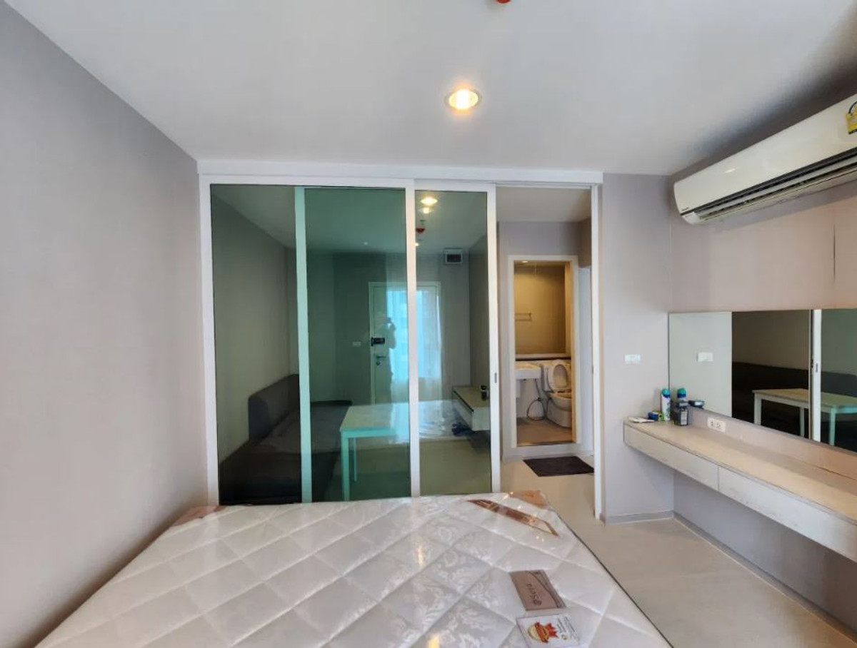 For RentCondoSamut Prakan,Samrong : For Rent ✨ Aspire Erawan ✨ Fully furnished with appliances, near BTS Chang Erawan Station.