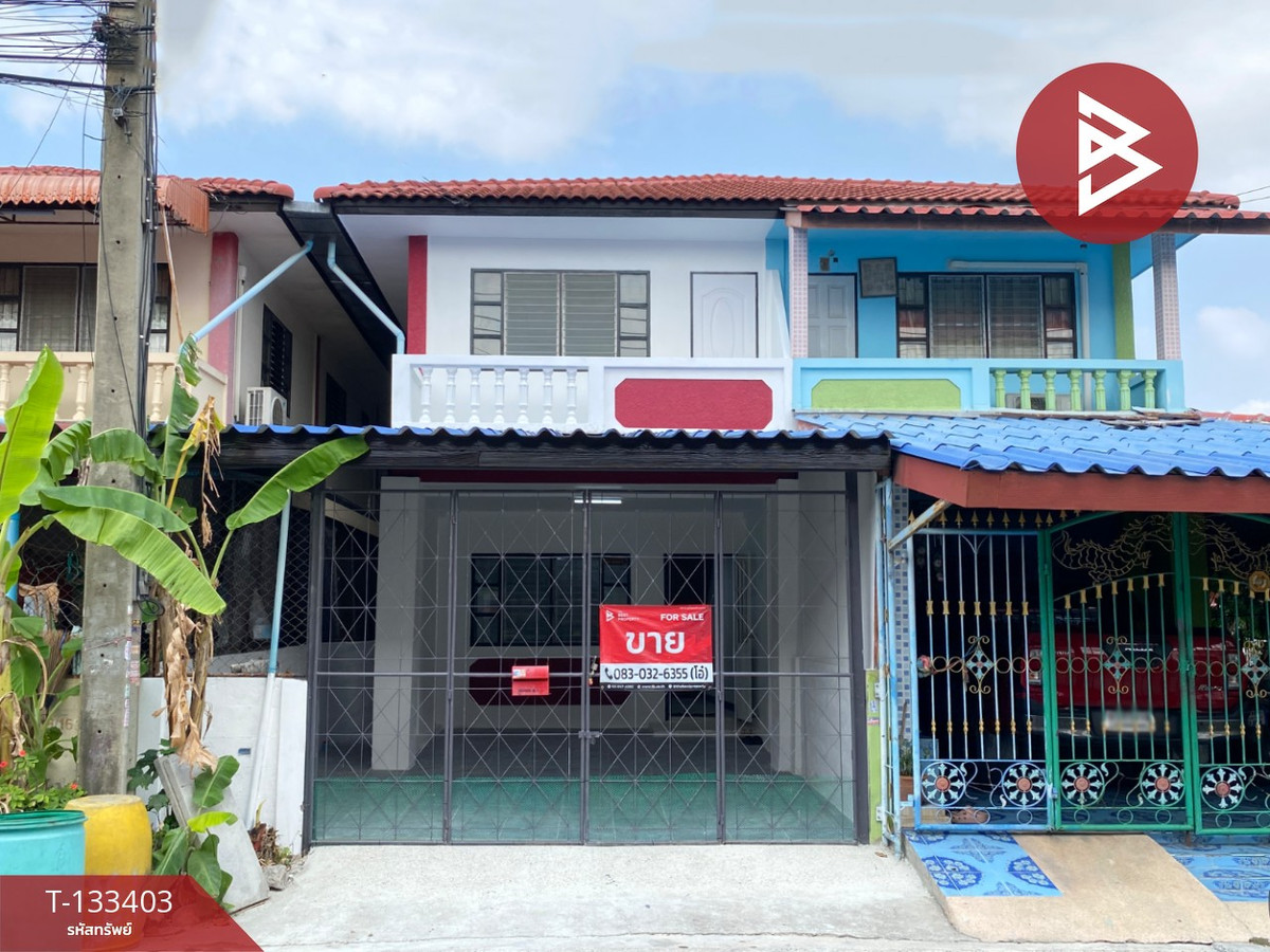 For SaleTownhomeSamut Prakan,Samrong : Townhouse for sale Phra Pin Village 8, Phraeksa, Samut Prakan