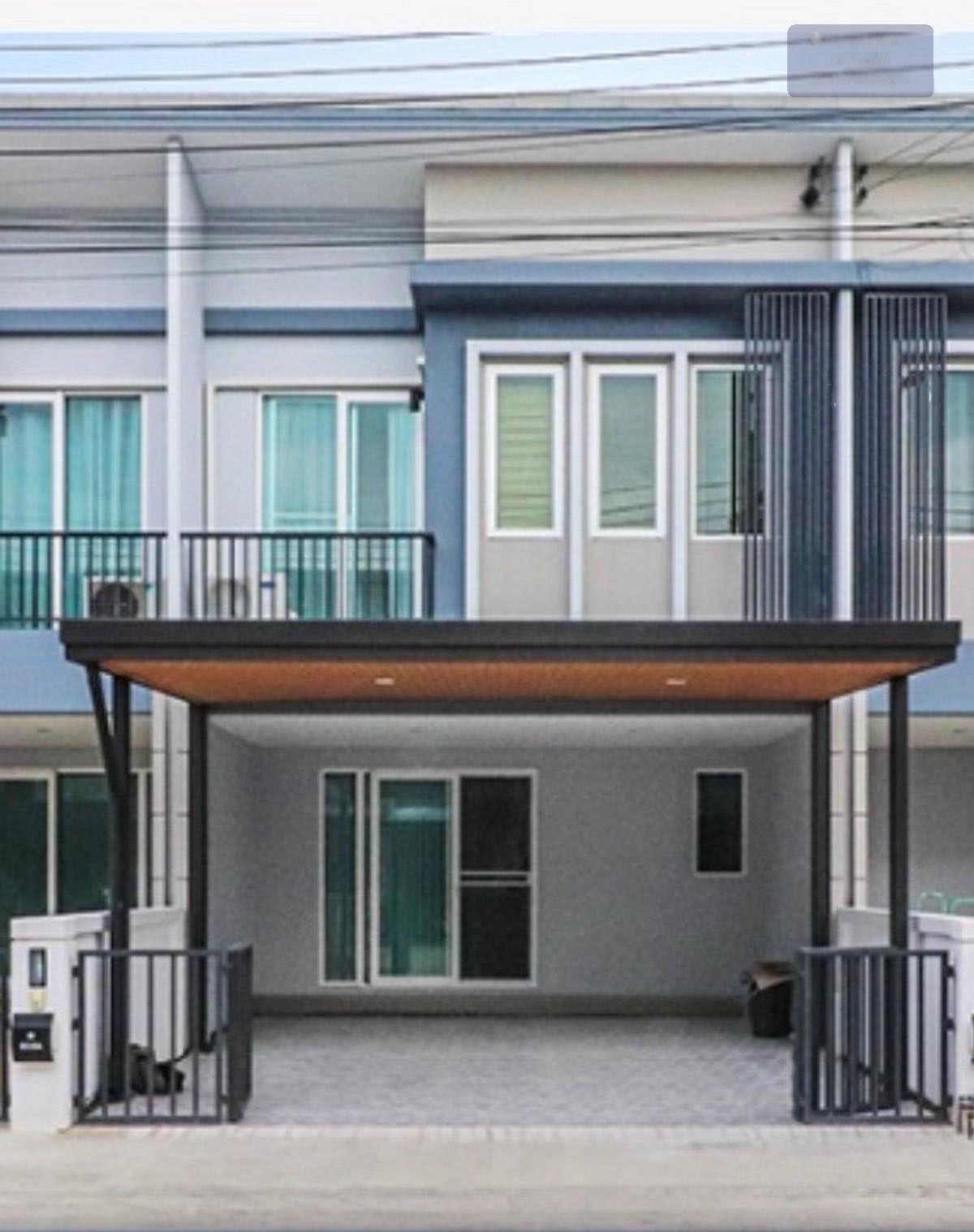 ให้เช่าทาวน์โฮมนนทบุรี บางใหญ่ บางบัวทอง : ทาวน์โฮม 2 ชั้น พร้อมเฟอร์นิเจอร์ ตกแต่งสยงาม ให้เช่า ย่านบางใหญ่-นนทบุรี ใกล้อินเด็กซ์ ลิฟวิ่งมอลล์ บางใหญ่ เพียง 7.4 กม.