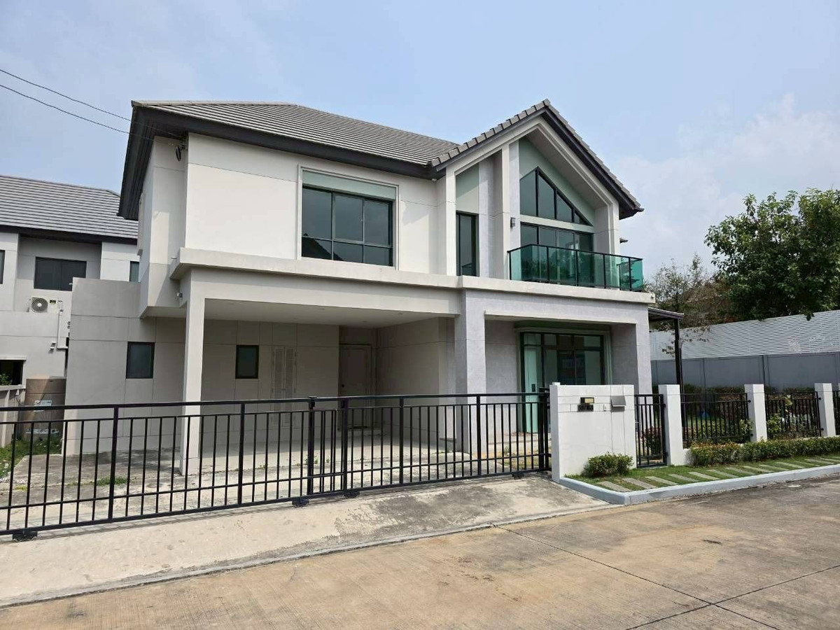 ขายบ้านพระราม 5 ราชพฤกษ์ บางกรวย : ขายบ้านเดี่ยว 2 ชั้น หมู่บ้านบางกอกบูเลอวาร์ด พระราม5 จังหวัดนนทบุรี 