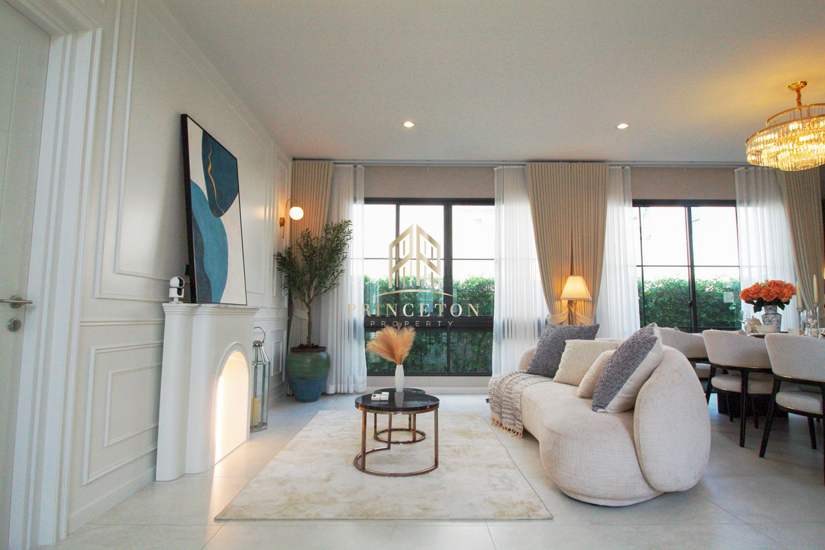 บ้านบางนา แบริ่ง ลาซาล :  บ้านเดี่ยวหรูสไตล์ Georgian เศรษฐสิริ บางนา กม.10 📞092-4252445 Setthasiri Bangna KM.10