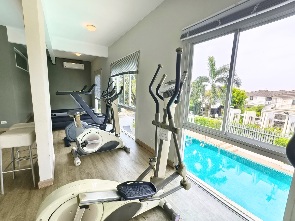 HouseLadkrabang, Suwannaphum Airport : For Sale/Rent: Detached House Home Place The Park Rama9, near the new Krungthep Kreetha Road and Nirvana Porch. 3 bedrooms, 3 bathrooms, 65 sq.wah.