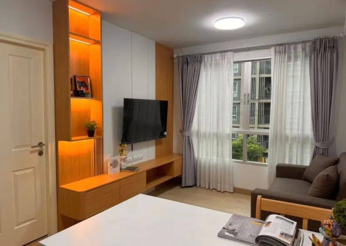 ขายคอนโดเชียงใหม่ : ขาย ดีคอนโดนิม ตึก A ชั้น 3 วิวนอกห้องใหม่   สไตน์ MUJI 1 ห้องนอน , ขนาด37.44 ตรม.