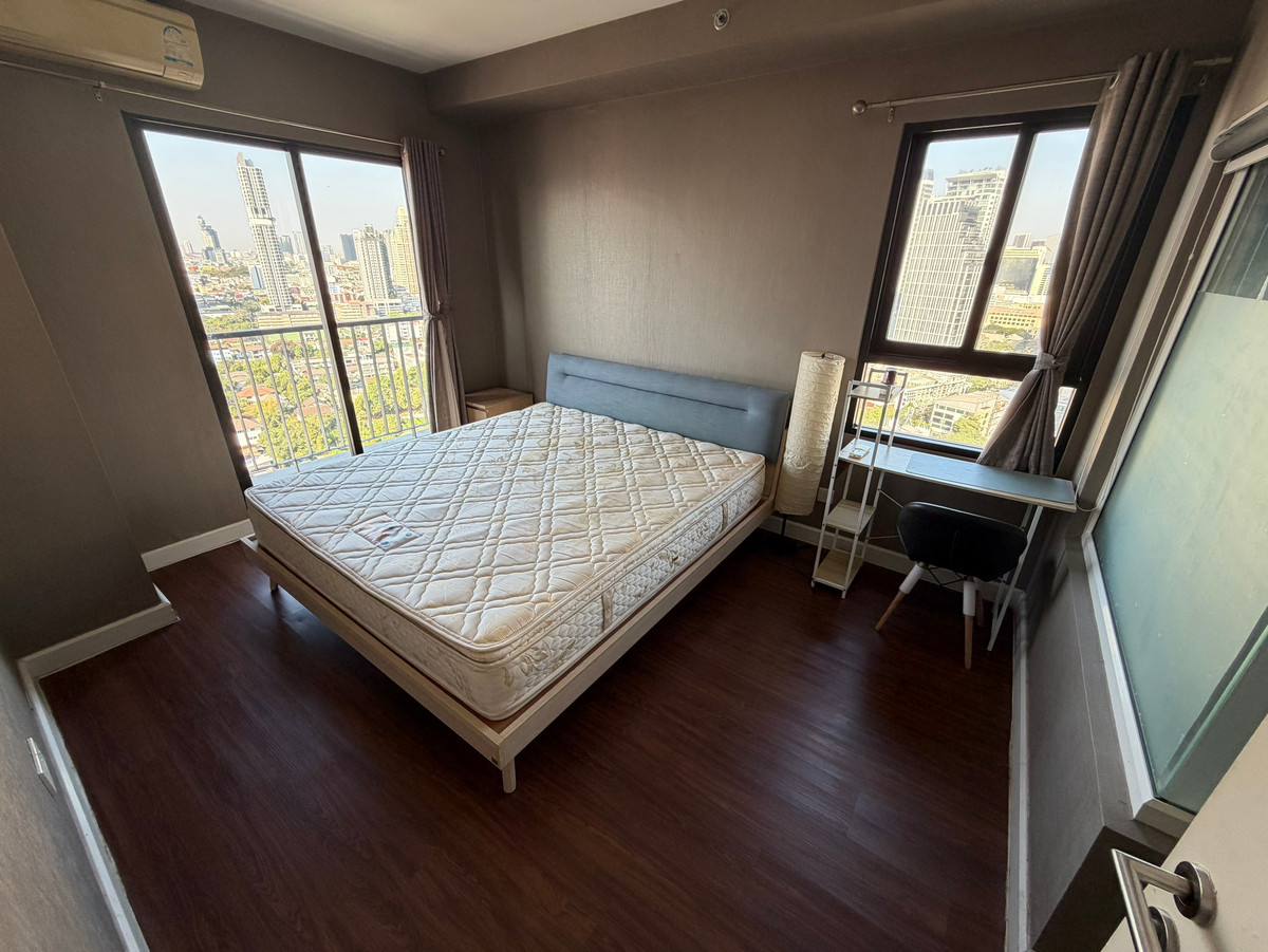 For RentCondoSathorn, Narathiwat : Cheap rental, large room, 1 bedroom, 1 bathroom, The Seed Mingle Sathorn Suan Phlu.