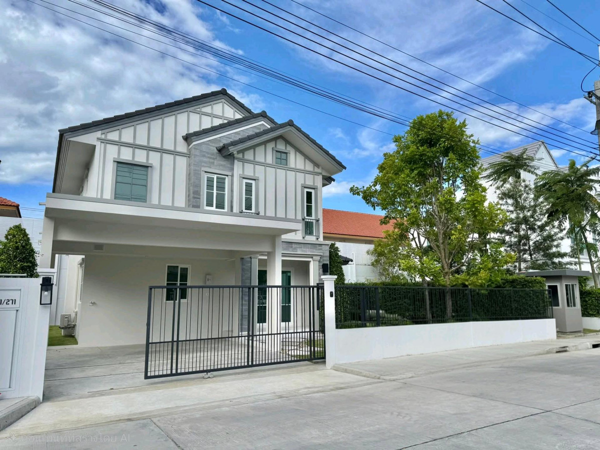 ให้เช่าบ้านบางนา แบริ่ง ลาซาล : 🔥🔥 House for Rent Villaggio Srinakarin  - Bangna 3 🔥🔥 Nearby Mega bangna 