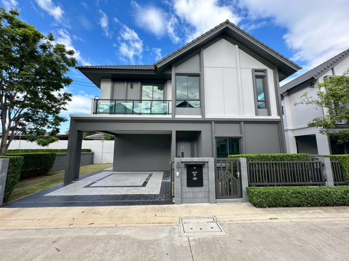 For SaleHouseRattanathibet, Sanambinna : Single house, condo location Rattanathibet Road