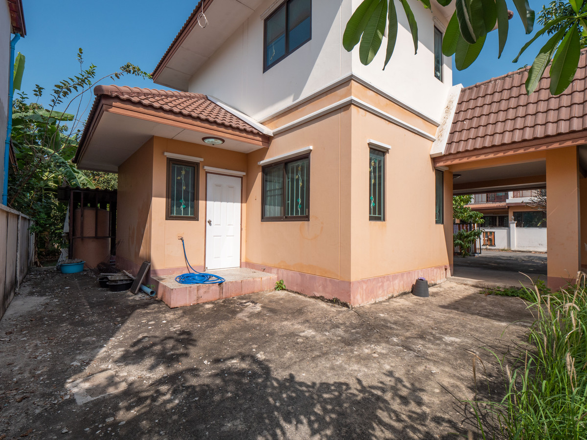 For RentHouseNonthaburi, Bang Yai, Bangbuathong : #Single house for sale #Single house for rent #Fueangsuk Village 5, corner plot 101.9 sq m.