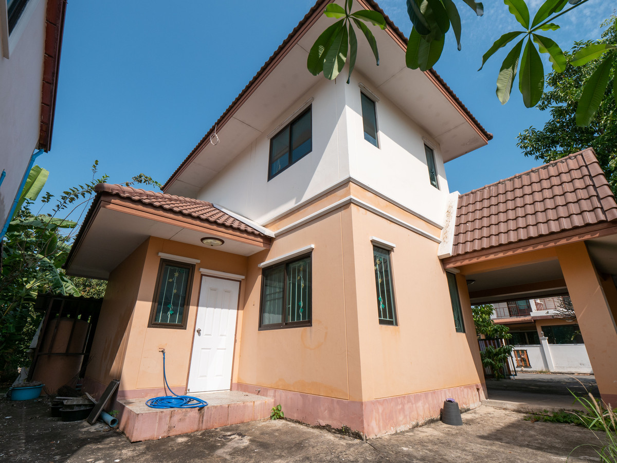 For RentHouseNonthaburi, Bang Yai, Bangbuathong : #Single house for sale #Single house for rent #Fueangsuk Village 5, corner plot 101.9 sq m.