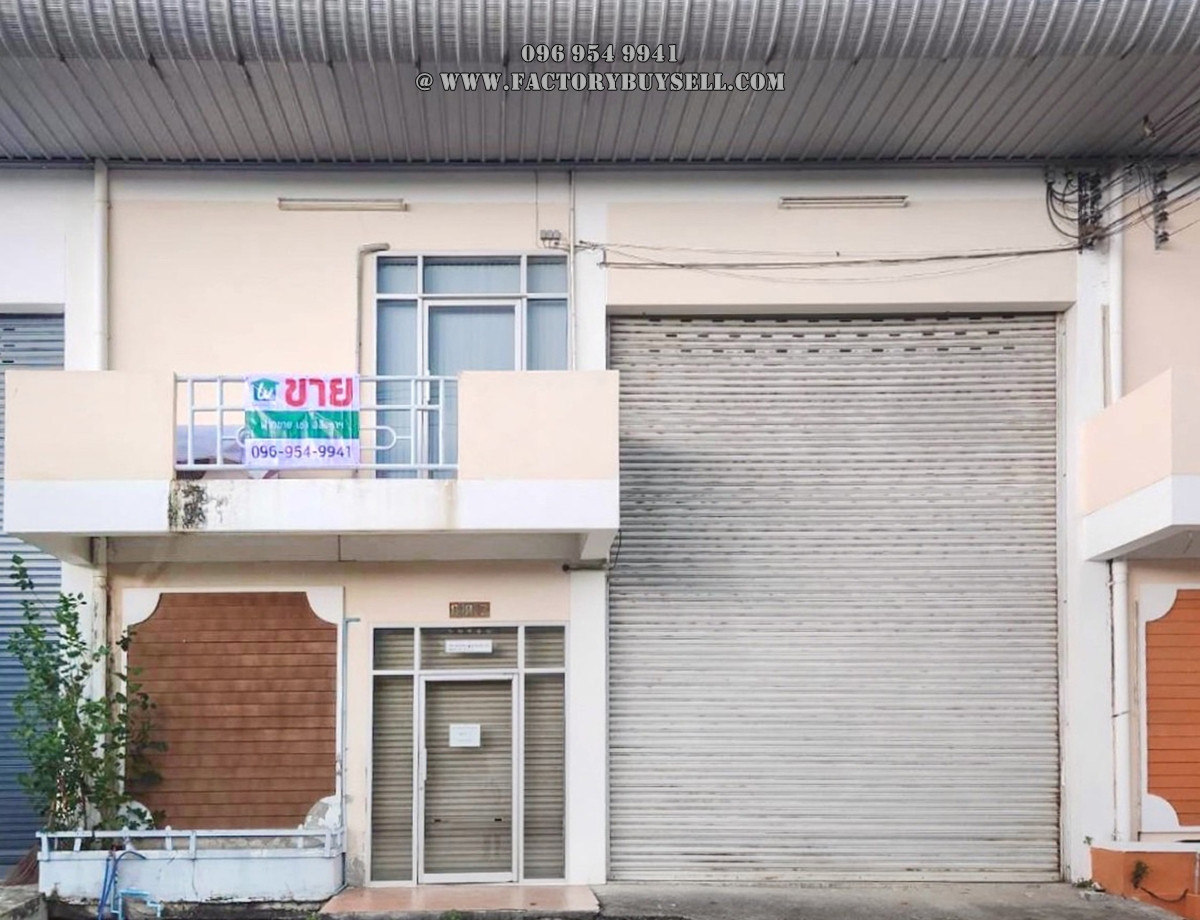 For SaleWarehouseSamut Prakan,Samrong : Warehouse-factory for sale Usable area 709 sq m. Pornpattana Project Pracha Uthit-Khu Sang Road, Samut Prakan