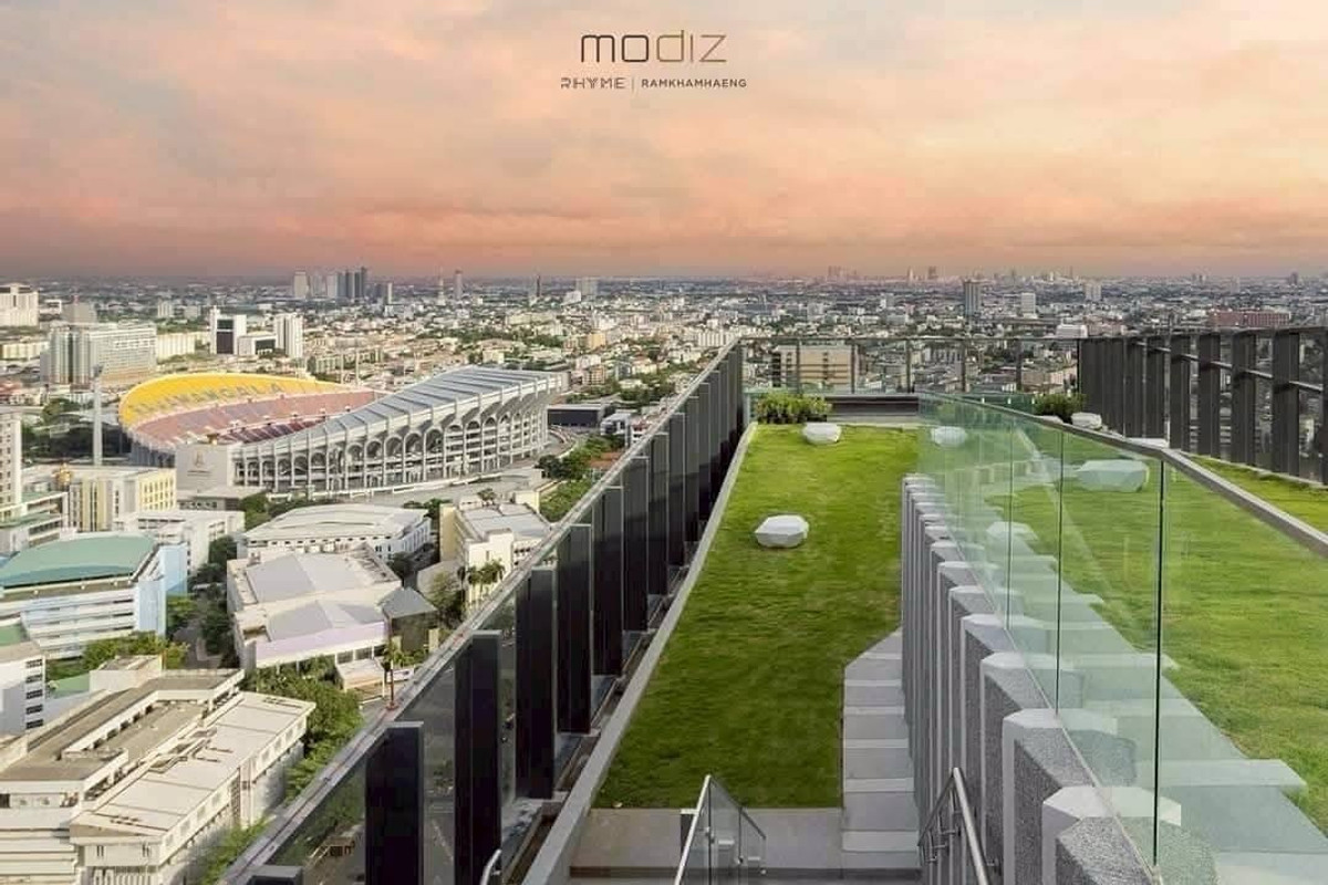 For RentCondoRamkhamhaeng, Hua Mak : For rent MODIZ Raiham Ramkhamhaeng