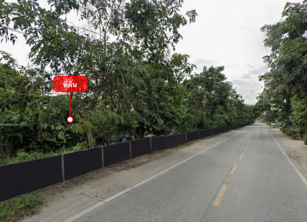 For RentLandNawamin, Ramindra : Land for rent, area 6 rai (approximately), Charoen Phatthana Rd., opposite Soi Phraya Suren 30