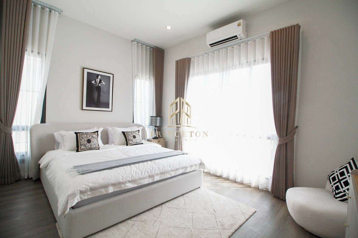 บ้านบางนา แบริ่ง ลาซาล :  บ้านเดี่ยวหรูสไตล์ Georgian เศรษฐสิริ บางนา กม.10 📞092-4252445 Setthasiri Bangna KM.10