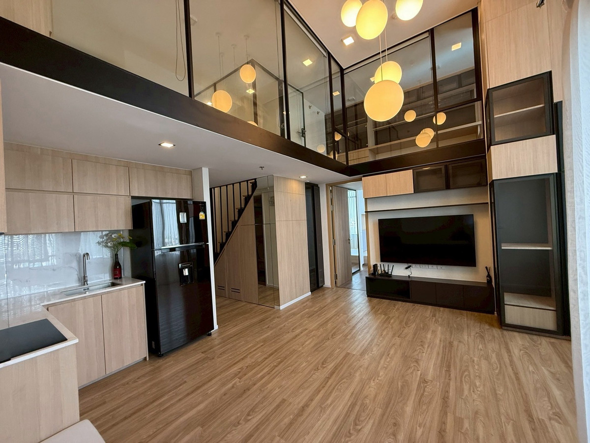 For SaleCondoOnnut, Udomsuk : 2 Bedroom Duplex Condo for Sale 80 sq.m Corner Unit near BTS On Nut at Siamese S48 Suitable for Living or Investment